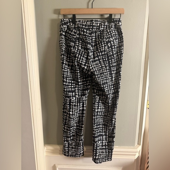 Premise Black and White Abstract Print Pants - Picture 2 of 9